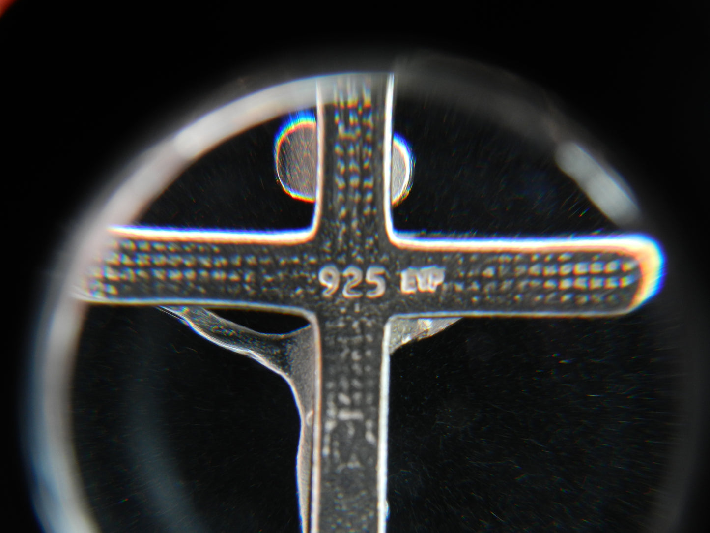 Rousseau 925 Solid Sterling Silver Cross Pendant