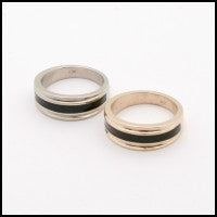 "Black Band" Registered Nurse Ring