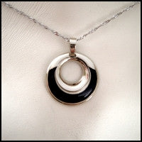 "Black Band" Registered Nurse Pendant/Pin (chain not included)