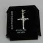 Rousseau 925 Solid Sterling Silver Cross Pendant