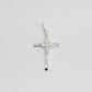 Rousseau 925 Solid Sterling Silver Cross Pendant