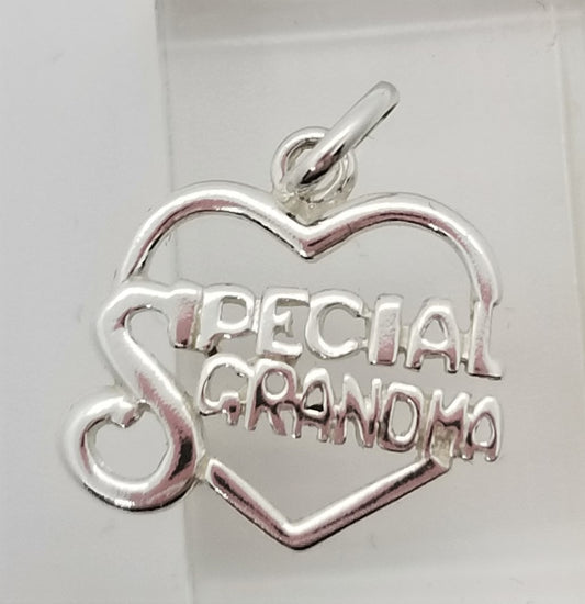 Rousseau 925 sterling silver special grandma pendant